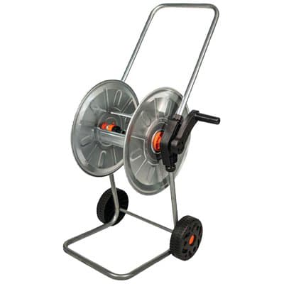 Avvolgitubo Irrigazione Carrellato Agrati Acciaio Zincato Ruote Plt 6220637 - 2