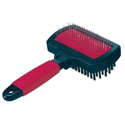 Spazzola Cardatore per Cani e Gatti M.plastica Antiscivolo 3 Pezzi - 2
