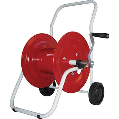 Avvolgitubo Irrigazione Carrellato Strong Acciaio Vern Ruote Plt per Tubo ½ - 2
