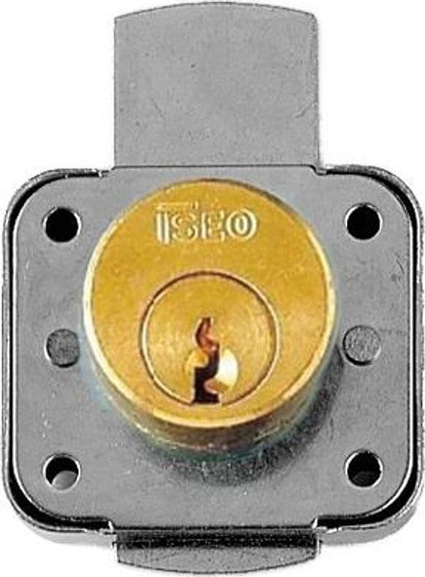 Serratura a Cilindro per Cassetti 106214 Iseo Ottone Mm 40 Cilindro Mm – Iseo Serrature