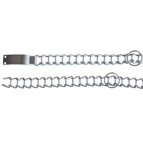 Collare a Scaletta Acciaio Nichelato 45 cm 12 Pezzi - 2