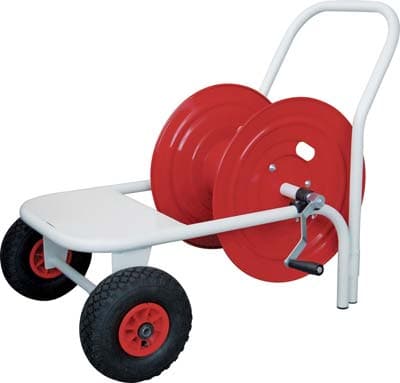 Avvolgitubo Ap Portapompa Acciaio Vern 100 m mm 9X13 Ruota 3,00X4 F.mm 20 - 2