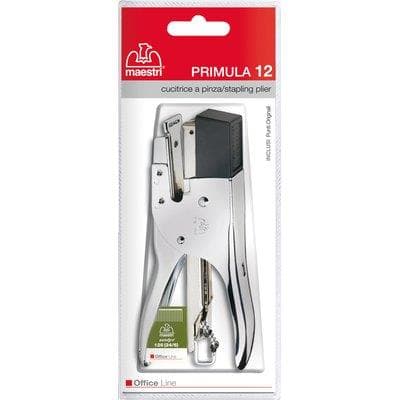 Cucitrice a Pinza Professionale Primula 12 Roma Punti 126 a 128 Oro - 2