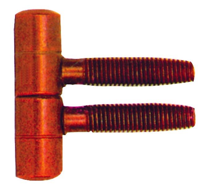 Cerniera Anuba in Acciaio Ottonato Ø Mm 14 150 Pezzi - 2