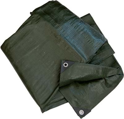 Telone Occhiellato Pe Pesante Verde Hand 180 g m² Mt 3X2 2 Pezzi - 2