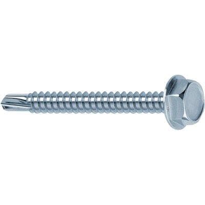 Vite Autoperforante Metallo Drillex Mustad Bianca 5,5 x 25 mm 200 Pezzi - 2