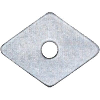 Rondella Tirafondo Romboidale Ppl Foro 27 x 27 mm 6,0 mm 100 Pezzi - 2