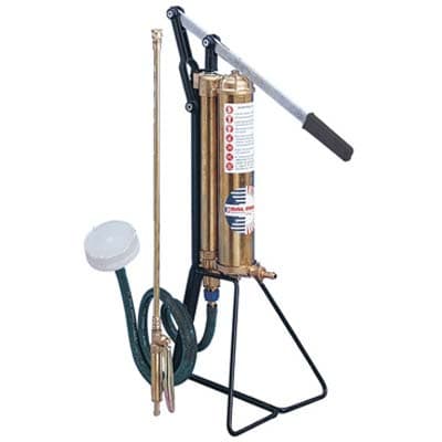 Pompa Manuale per Pittore Vulcano dal Degan Ottone Autoadescante - 2
