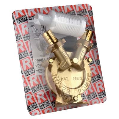 Pompa Travaso per Trapano Ottone Drill 20 Rover Lt H 1500 H.max 24 m mm 20 - 2