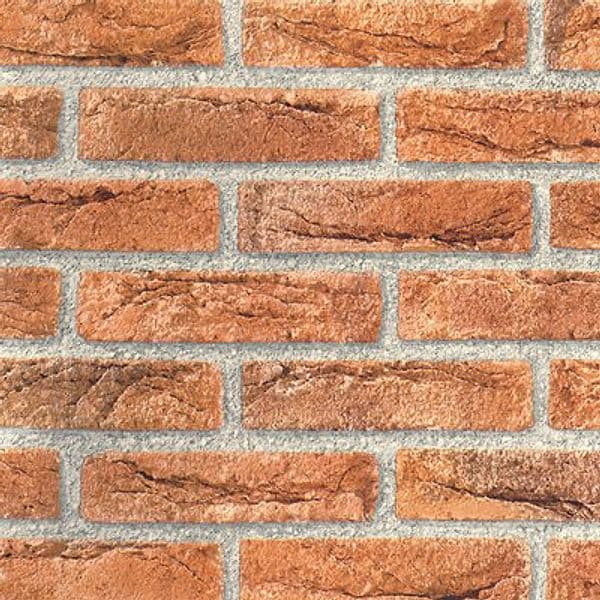 Plastica Adesiva Mattone Rosso 2158 Alkor H.cm 45 L.15 m - 2