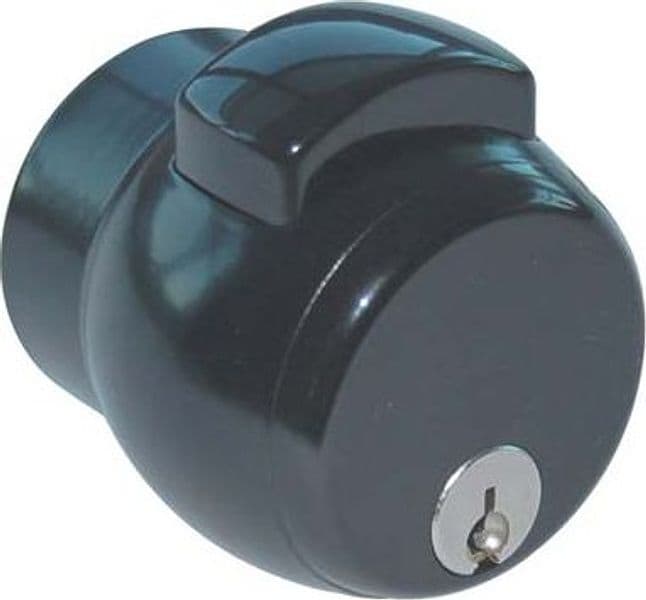 Maniglia Premiapri N13 Meroni Chiave con Nottolino Nero - 2