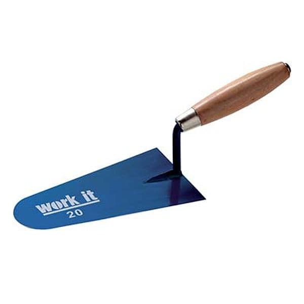 Cazzuola Punta Tonda Work It Ausonia M.legno 18 cm 6 Pezzi - 2