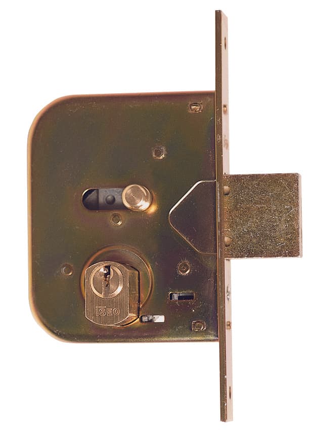 Serratura Ferro INF.1M+S Art. 604 E.45 F. 22 2 Pezzi Iseo - 2
