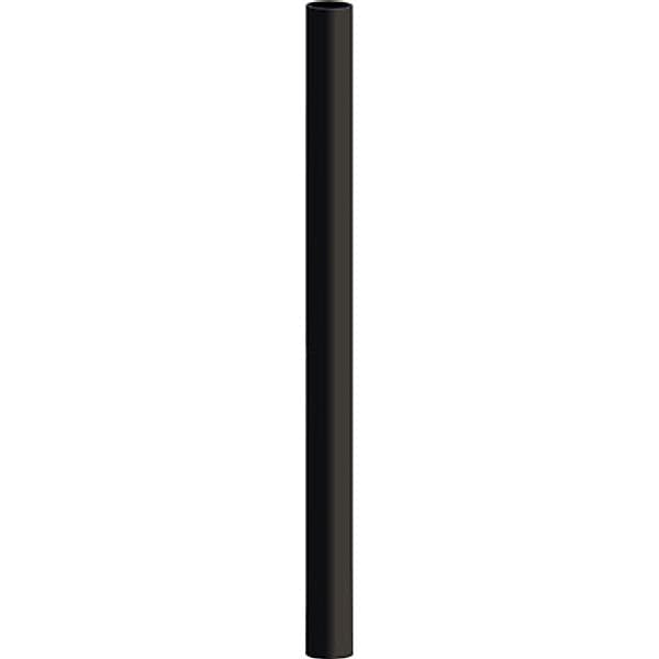 Palo per Lampione Globo ABS Nero H 60 mm 80 cm 2 Pezzi - 2