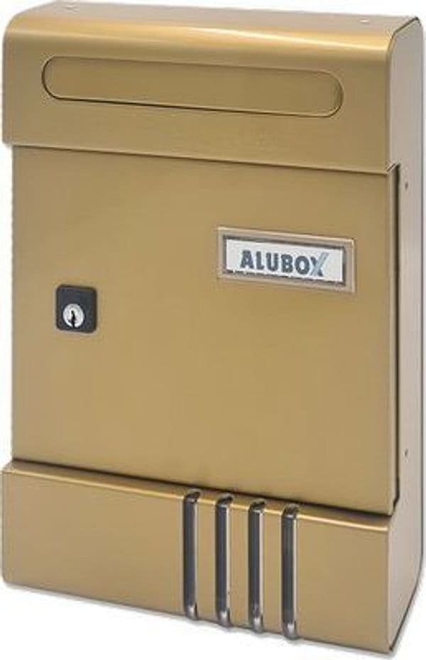 Cassetta Posta Se Alubox Alluminio Verniciato Bronzo Mm 200X70 H.mm 290 - 2