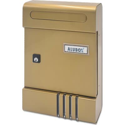 Cassetta Posta Se Alubox Alluminio Verniciato Bronzo Mm 200X70 H.mm 290 - 2