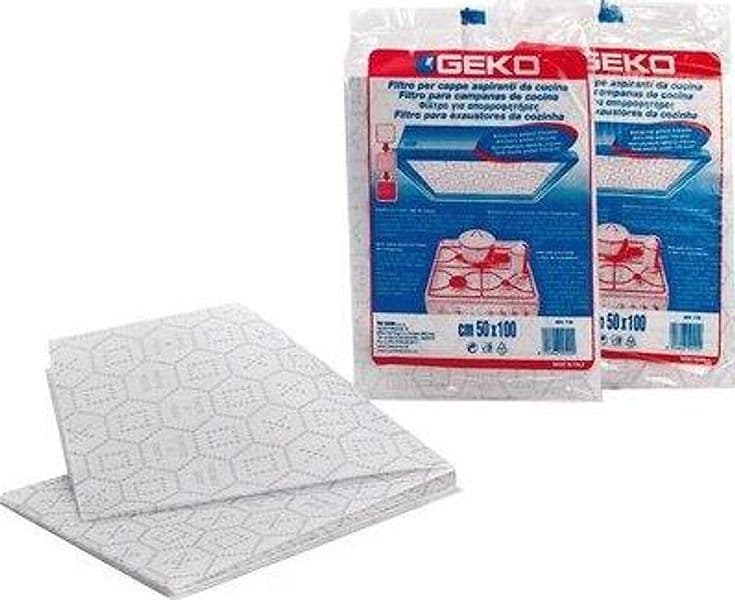 Filtro per Cappa Aspirante Camal Bianco 50 x 100 cm 5 Pezzi – Tre Emme