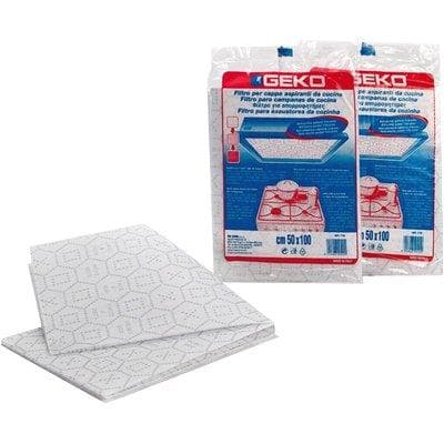 Filtro per Cappa Aspirante Camal Bianco 50 x 100 cm 5 Pezzi - 2