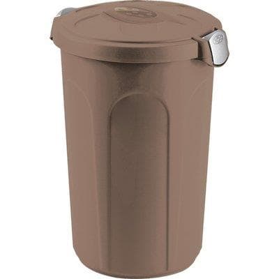 Bidone Immondizia Tom Stefanplast Tortora Lt 46 cm 45X40 H.cm 61 - 2