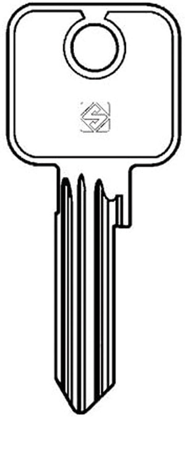 Chiave Ottone CS84 (g. Vad 0) Cisa 20 Pezzi Silca - 2