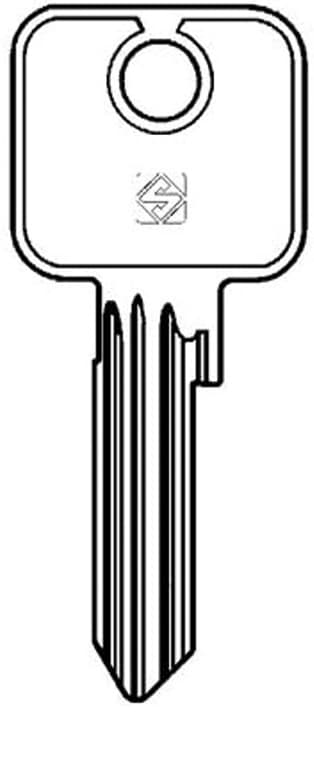 Chiave Ottone CS84 (g. Vad 0) Cisa 20 Pezzi Silca - 2