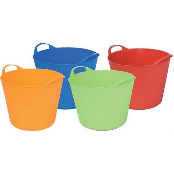 Borsa Multiuso Flex Bag Colori Mix 24 L 6 Pezzi - 2