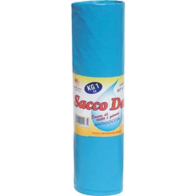 Sacco Immondizia Condominio Azzurro 80 x 110 cm 10 Pezzi - 2