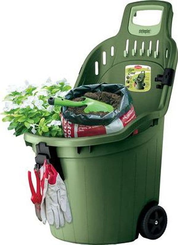 Carriola Multiuso Helpy Cart Verde Lt 50 cm 60X53 H.cm 88 – Stefanplast