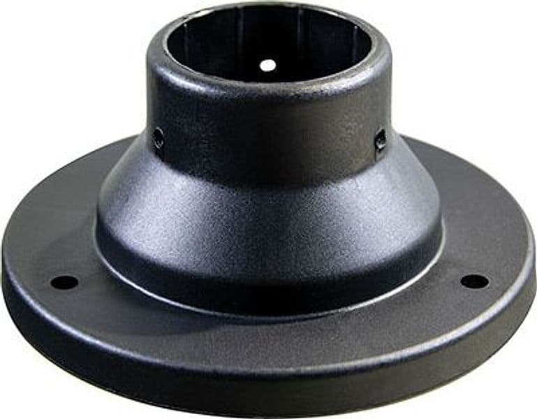 Base per Palo Lampione Globo ABS Nero Base Cm 16 - 2