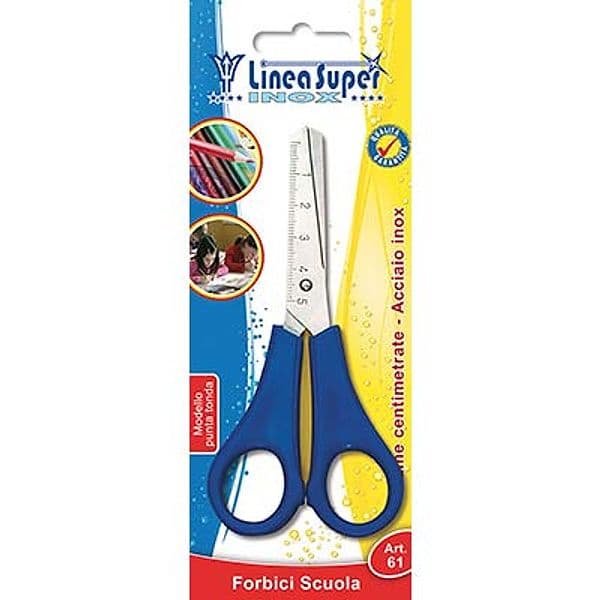 Forbice Scuola Super De Luca Acciaio Inox Cm 12,55 - 2