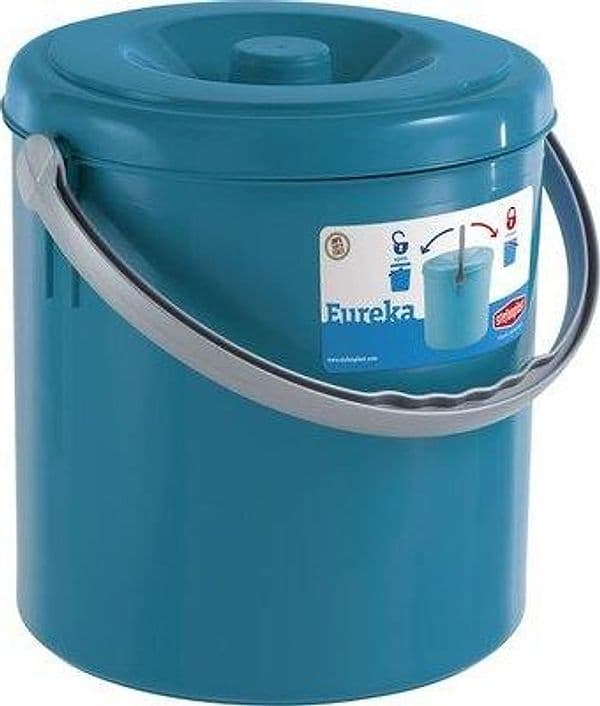 Pattumiera Immondizia Eureka Stefanplast 20 L 30 cm 31 cm 2 Pezzi - 2