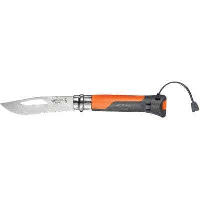 Coltello Opinel 08 Outdoor Mm 85 Pp Arancione Grigio - 2