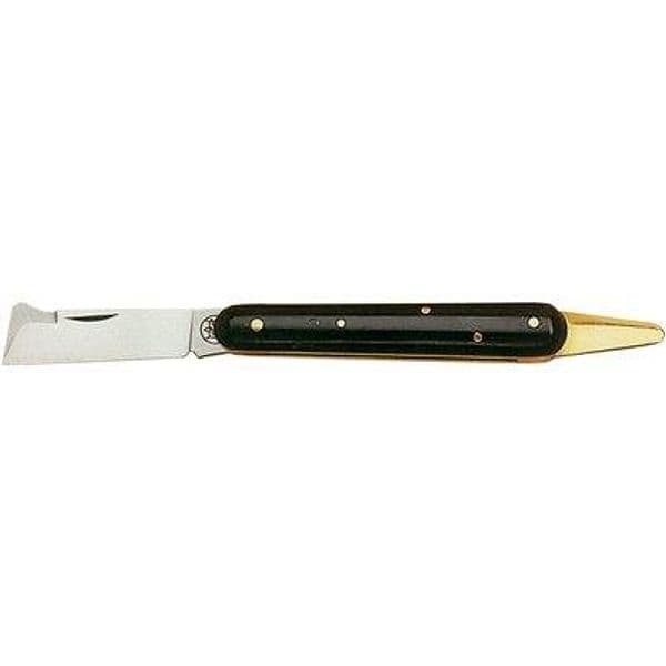 Coltello Serramanico Innesto 202 P Sp Due Buoi Acciaio Plt Cm 19 - 2