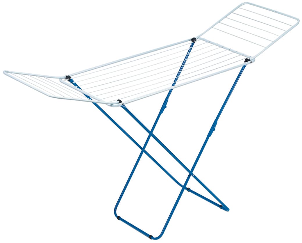 Stendibiancheria a Cavalletto Jolly Cm 180 x 55X96 H Stenditura M 18 Gimi - 2