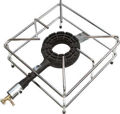Fornellone Filo Bruciatore Ghisa Kw 4,5 cm 30X30 - 2