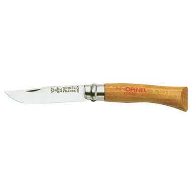 Coltello Serramanico Vri Inox Opinel N° 6 70 mm 2 Pezzi - 2
