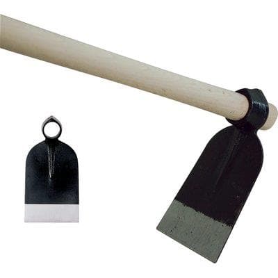 Zappa Occhio Tondo 015 con Manico Orsatti Acciaio Forgiat Faggio 1000 g mm - 2