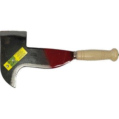 Roncola Pennata Rieti 256 Leonelli Acciaio Forgiato Legno Cm 24 - 2