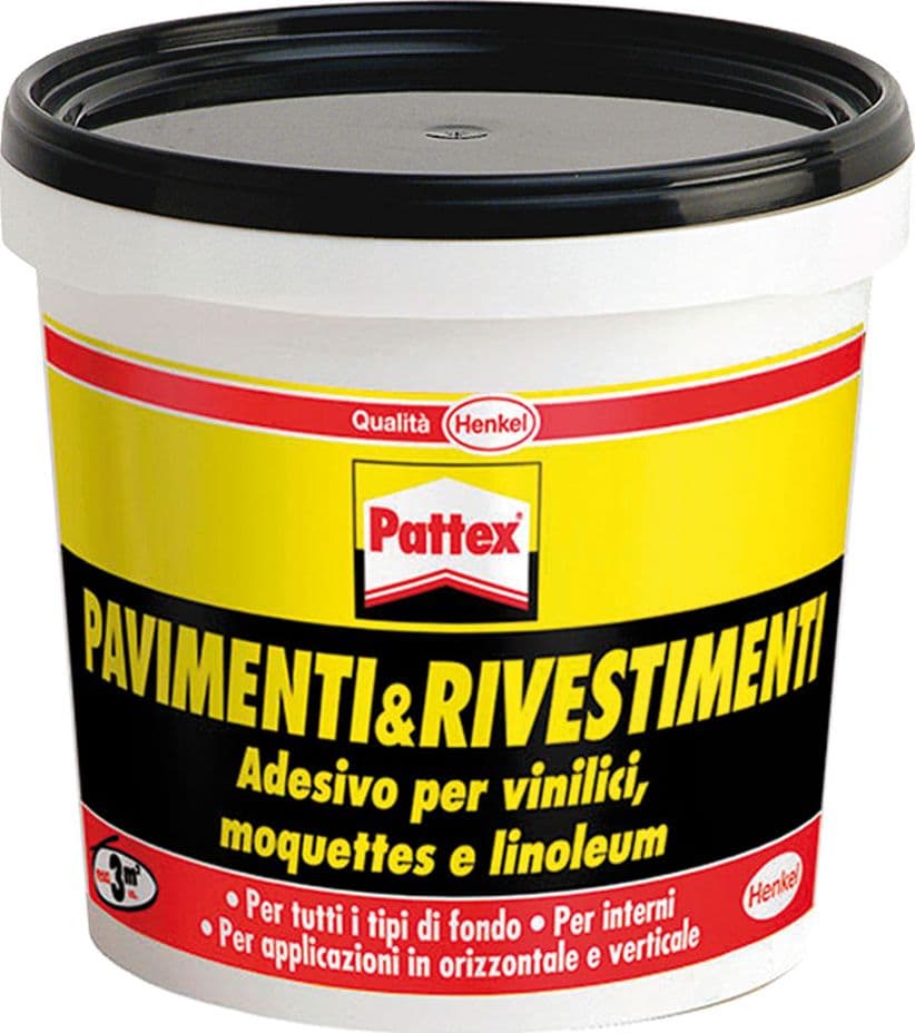 Adesivo per Pavimenti e Rivestimenti Pattex 6 Pezzi in PVC 850 Gr
