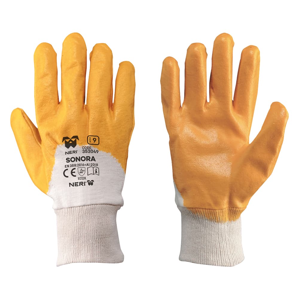 Guanti Nbr Leggero Tg. 9 (l) 12 Coppia Neri - 2