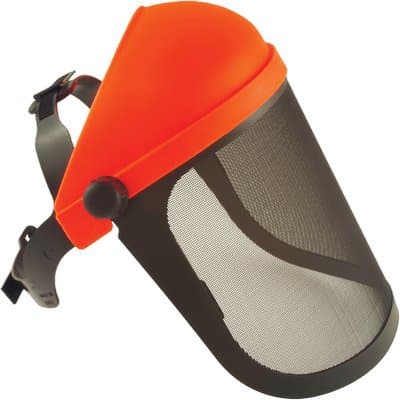 Visiera Rete Metallo Fast Pro H.cm 30 con Reggicapo con Coprifronte - 2