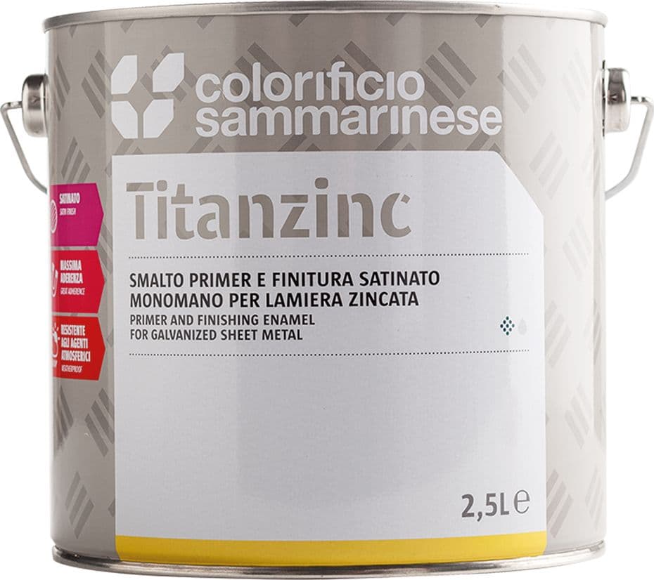 Smalto Sintetico Riempitivo Colorificio Sammarinese 6 Pezzi 0,750 Lt Bianco