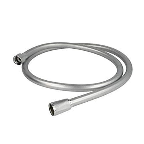 Flessibile Laccio Tubo Antitorsione per Doccia Argento Silver da 150 cm - 2