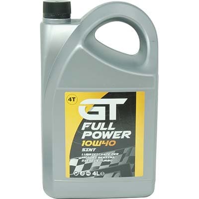 Olio 4T Semisintetico 10W40 Full Power Gt Sae 10W40 4 L 4 Pezzi - 2