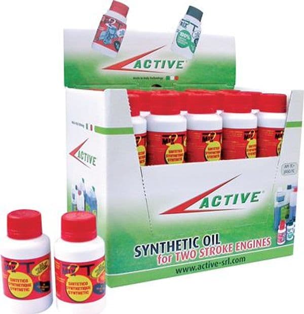 Olio 2T Sintetico Active Additivato 100 ml 30 Pezzi