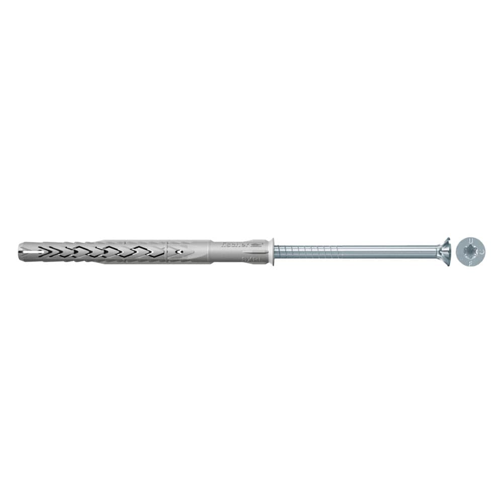Tassello Fischer Sxrl T Sxrl 10 x 180T Nylon con Vite 50 Pezzi Ø 10 x 180 - 2