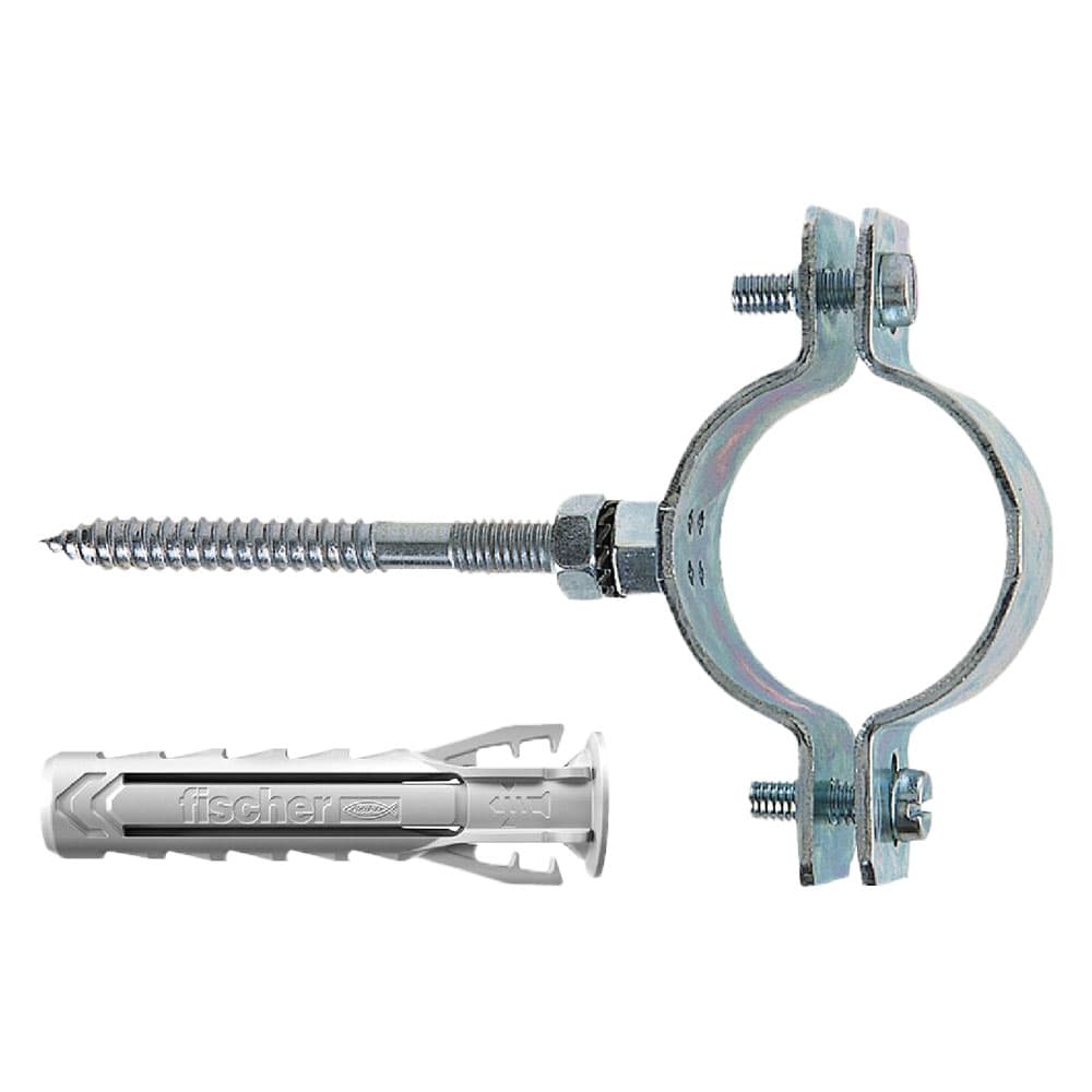 Collare Pesante ½ Ø Tubi 19 Fischer Cpt 22 mm - 2