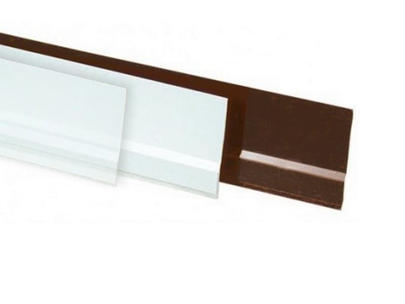 Parafreddo Flessibile in PVC con Feltro Cm 100 Marrone 50 Pezzi - 2