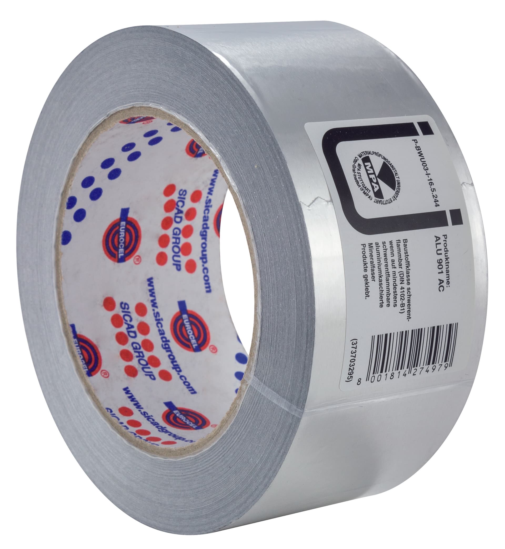 Nastro in Alluminio Mm 50 x 50 M - 2