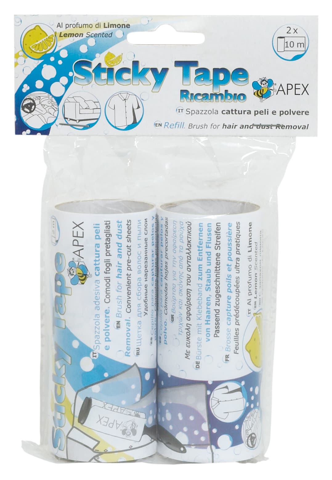 Nastro di Ricambio per Spazzola Sticky Tape 2 Pezzi M 10 - 2